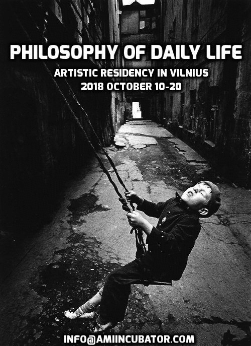 Residency PHILOSOPHY OF DAILY LIFE